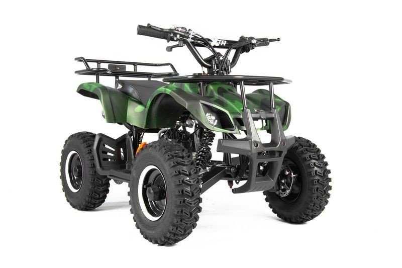 Mini Quad dla dziecka 50ccm Rozruch elektryczny. Pilot Alarm