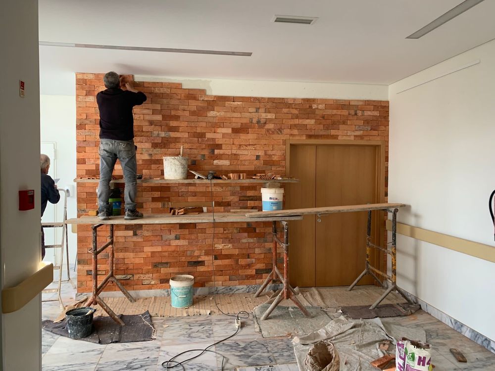 Tijolo rústico ,revestimento para paredes , tijolo decorativo