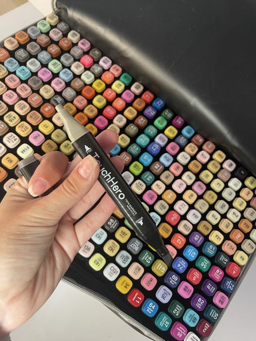 262 marcadores de álcool para colorir NOVOS