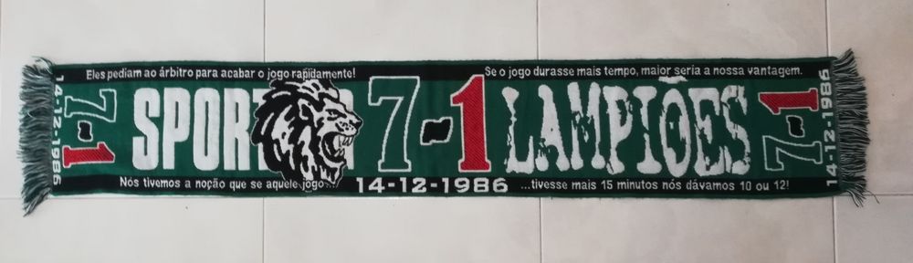 Caschecol Sporting 7 Benfica 1