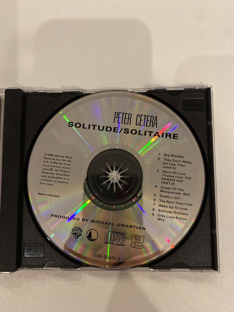 Peter Cetera Solitude / Solitaire CD