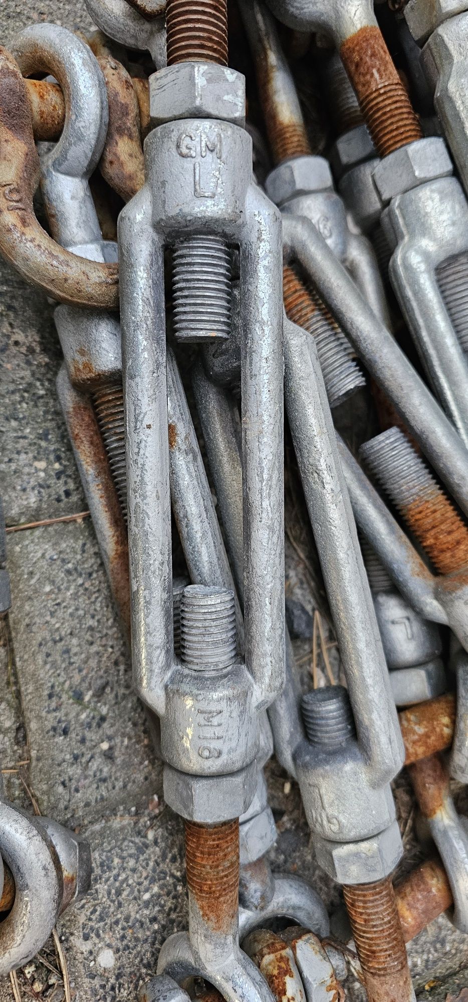 Śruby rzymskie napinajace M16 ocynk