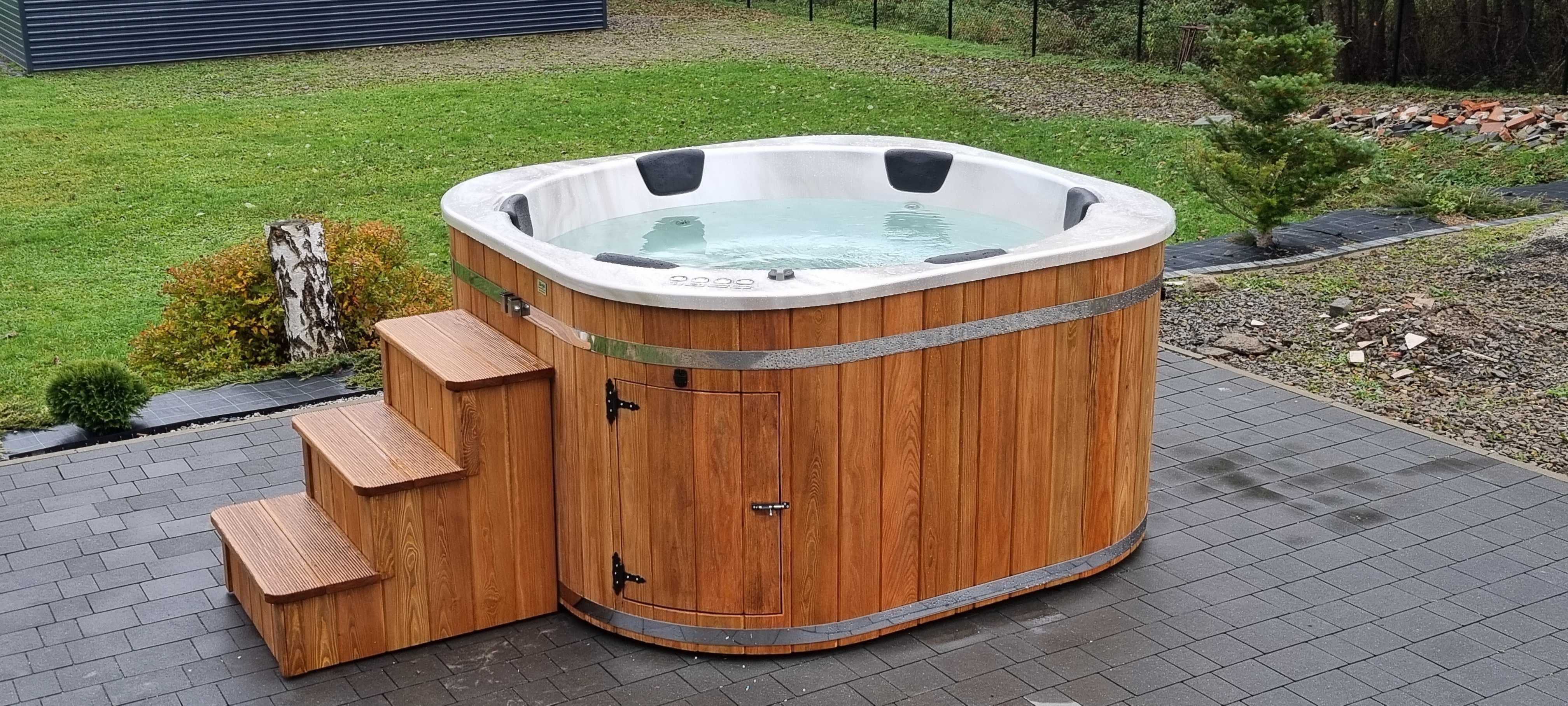 Spa ogrodowe jacuzzi elektryczne, gazowe