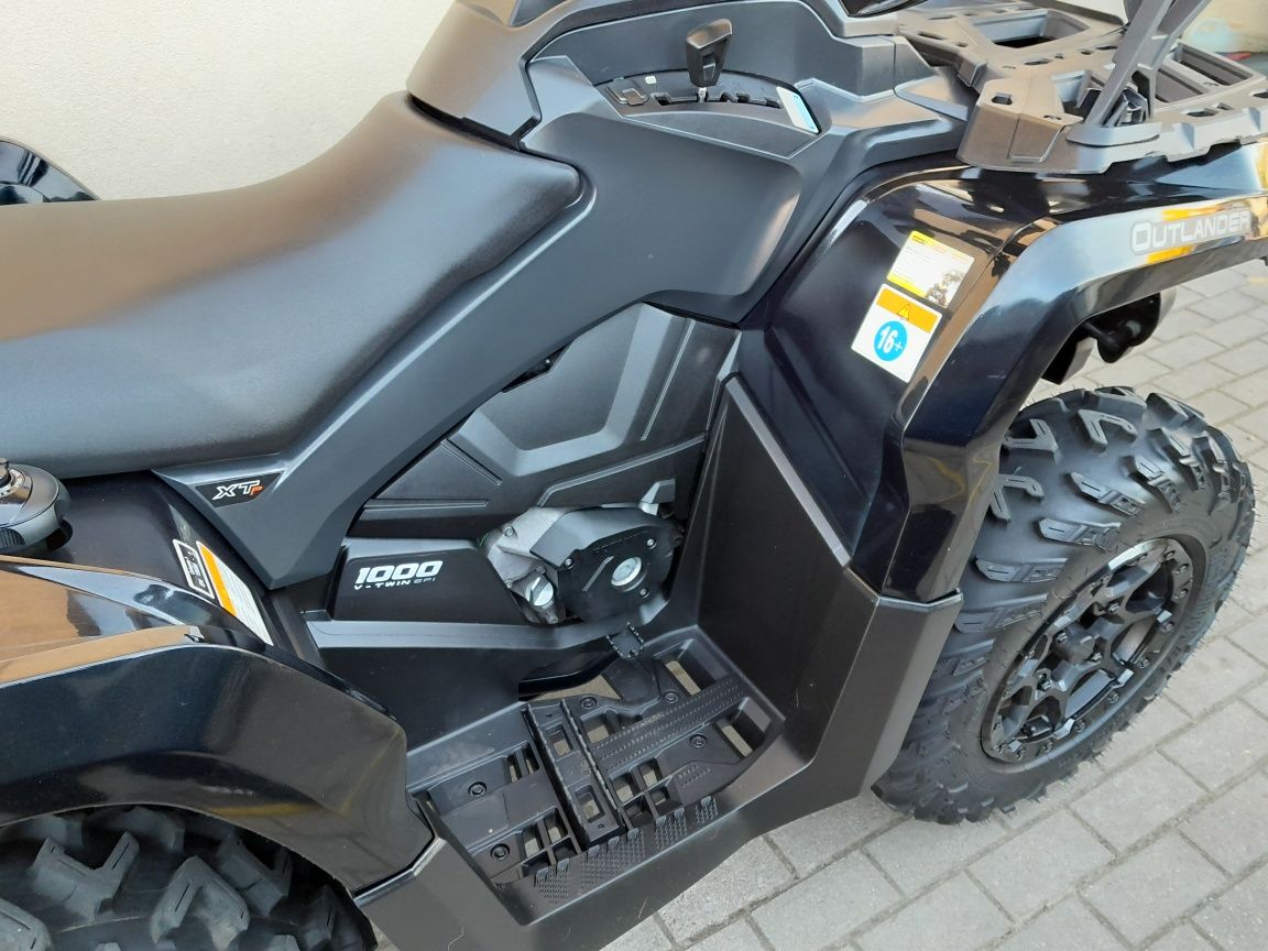 Can am outlander 1000 xtp jak nowy 1800km rejestracja doposazony