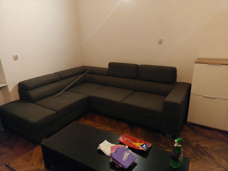 Narożnik z funkcją spania.