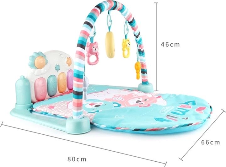 БЕЗ ПЕРЕДОПЛАТ! Дитячий розвивальний ігровий килимок