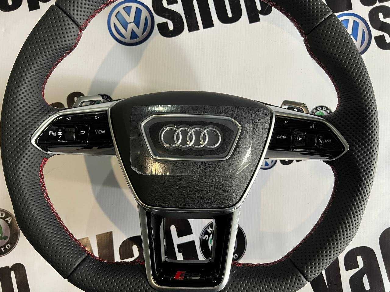 Руль Audi RS6 RS7 S6 S7 A6 A7 Q7 Q8 SQ7 SQ8 Кермо Ауді А6 А7 Ку7 Ку8