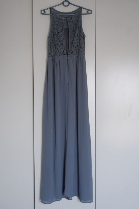 Sukienka maxi H&M 36/S Świadkowa / ślub / wesele