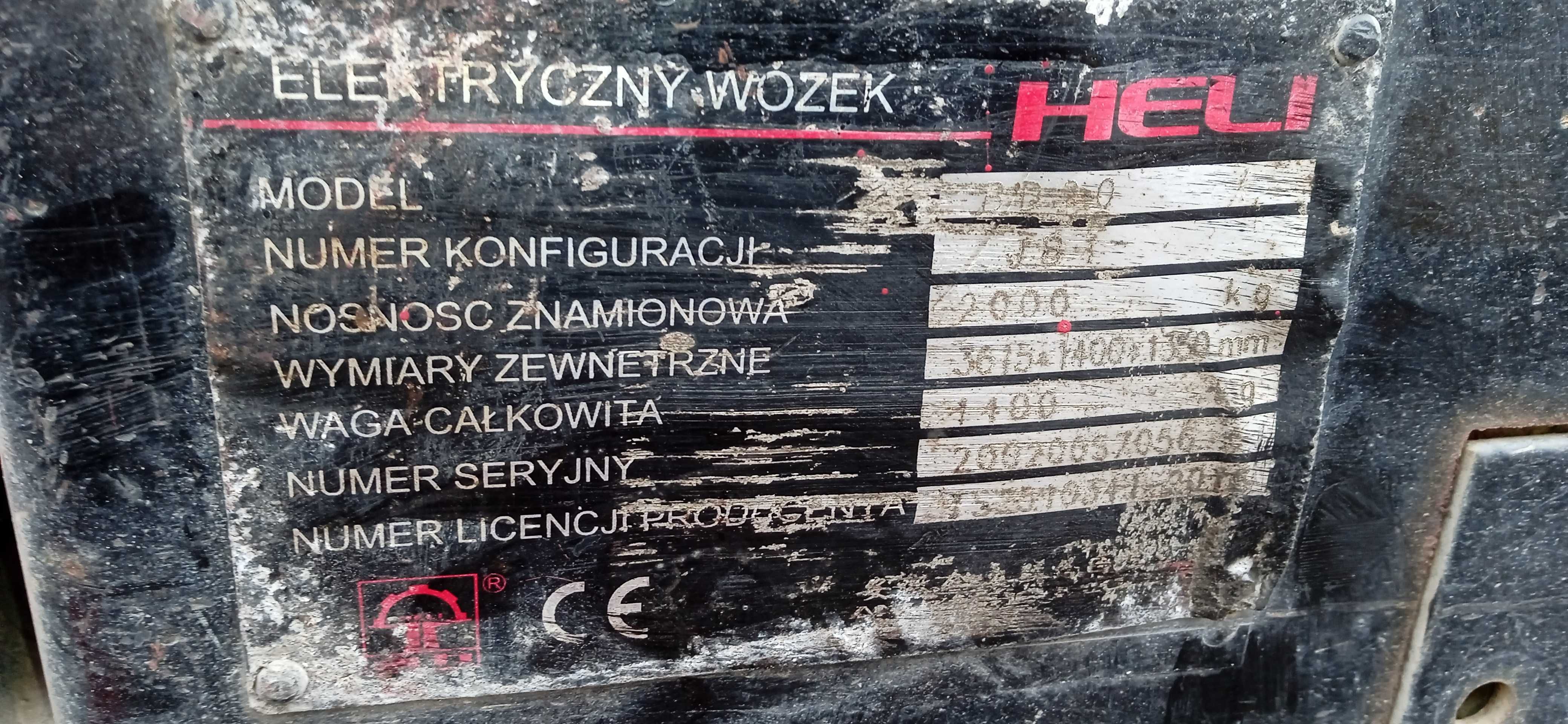 Wózek platformowy HELI BD20