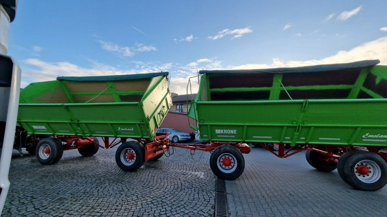 Krone Przyczepa Krone wywrotka 3 stronna kipper 16 t DMC