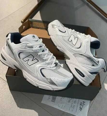 ModayNew Balance 530WhiteDamskieButySportowe_Trwałe Roz.42