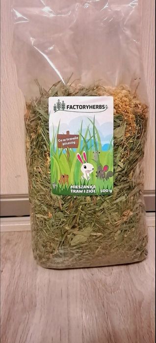 Mix ziół i traw dla gryzoni i królików factory herbs