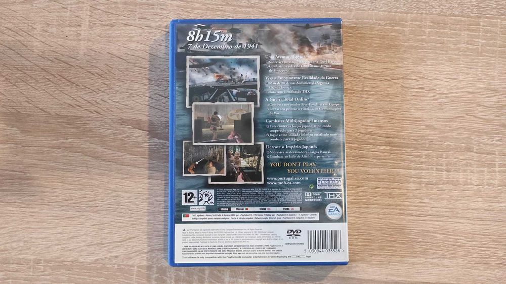 Medal of Honor - Rising Sun - Jogo PS2 - Usado