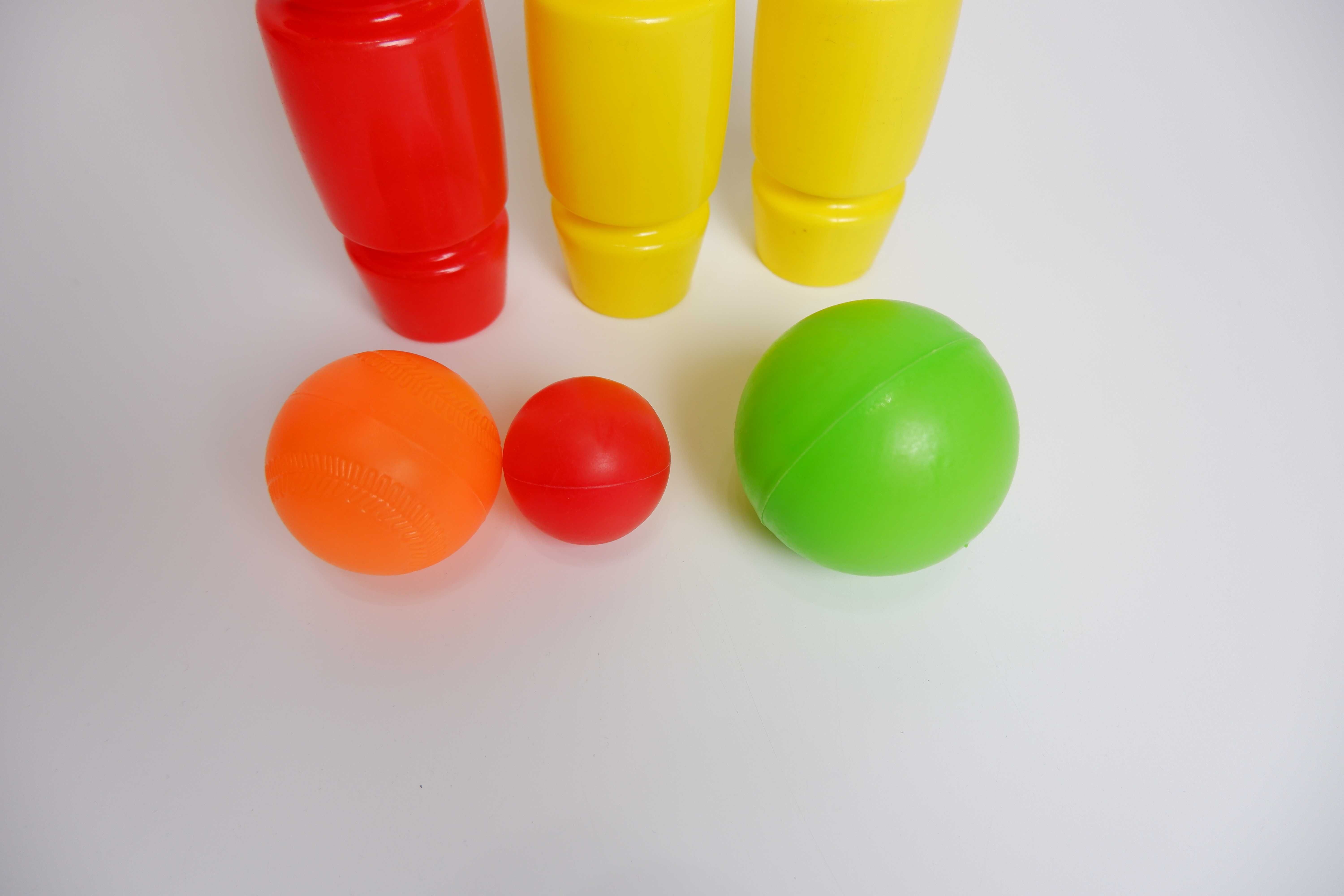 Боулинг для малыша мягкий пластиковый высокий мяч игрушка развивающая