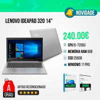 Lenovo Ideapad 320 | i5-7200U | 8GB RAM | 256GB SSD | 14″