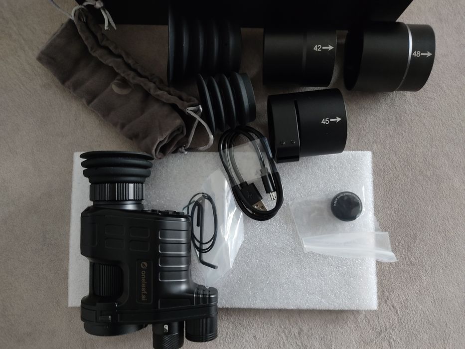 Visão noturna NOVA com bateria e cartão de memória