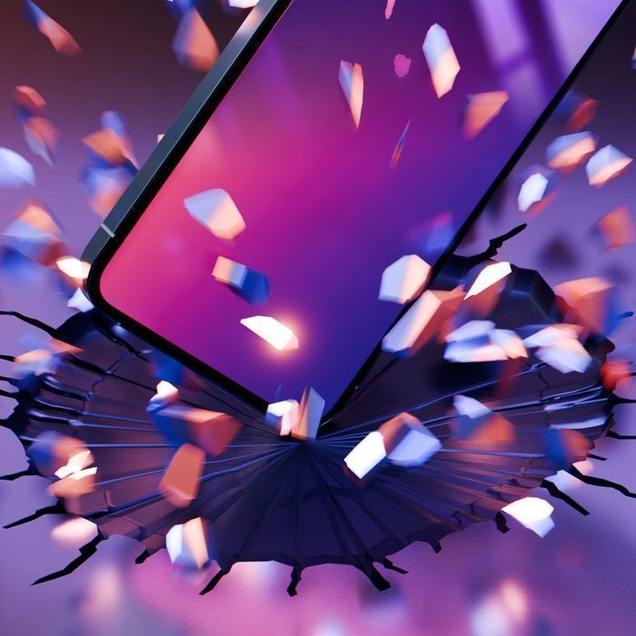 Prywatyzujące szkło hartowane na Apple iPhone 16 Pro - 3mk Rainbow