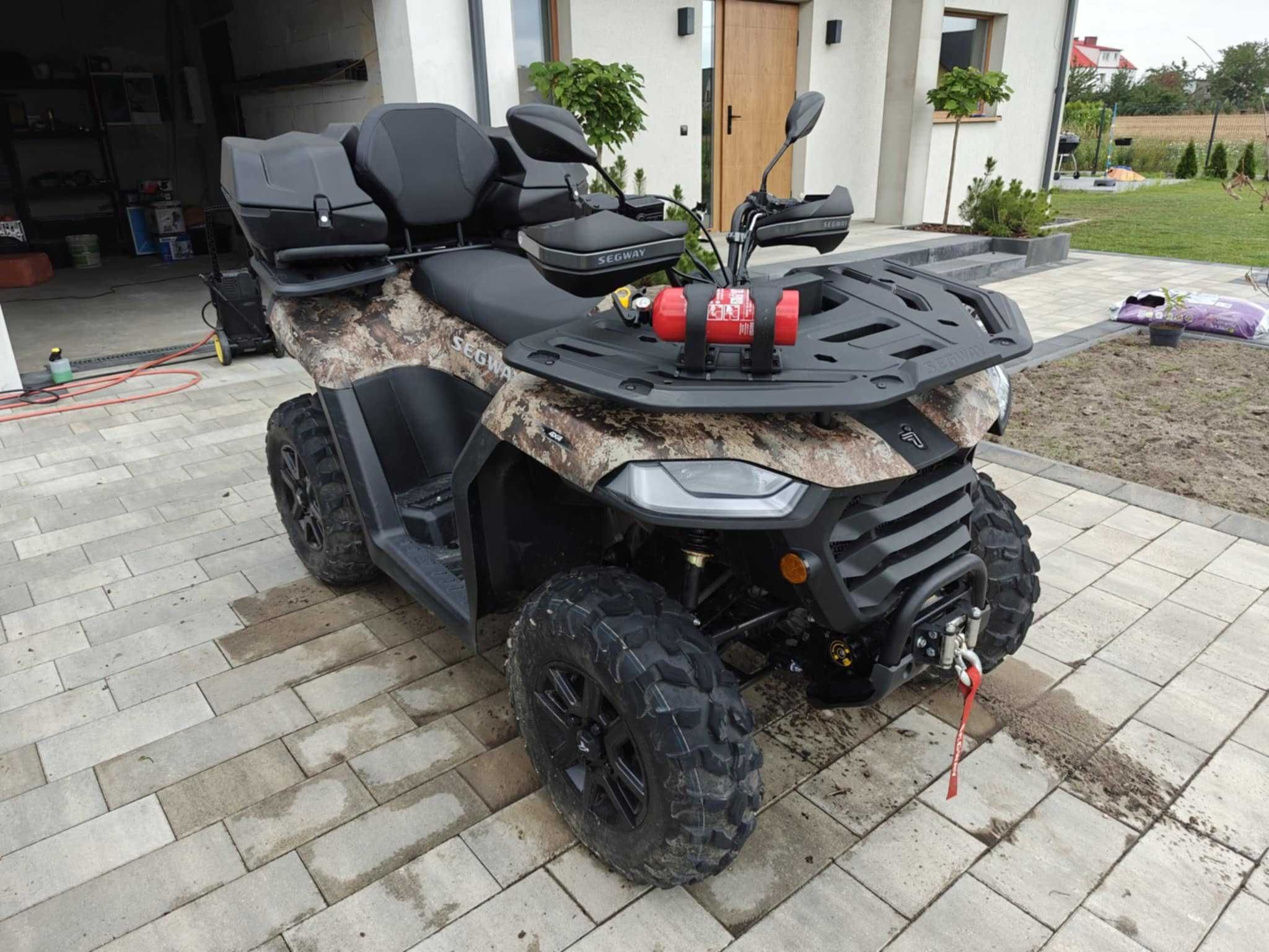 Segway AT5 Long EPS, Kufer, 900km, 2 osobowy, 18 miesięcy gwarancji