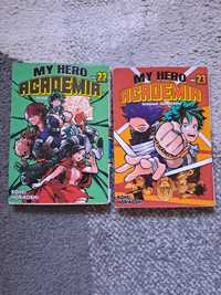 Manga My hero academia vol.22 vol.23 stan dobry