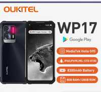 Oukitel WP17. 8/128, G95, FHD+, 90HZ, 8300Ma 64Mp+20 нічна камера, NFC