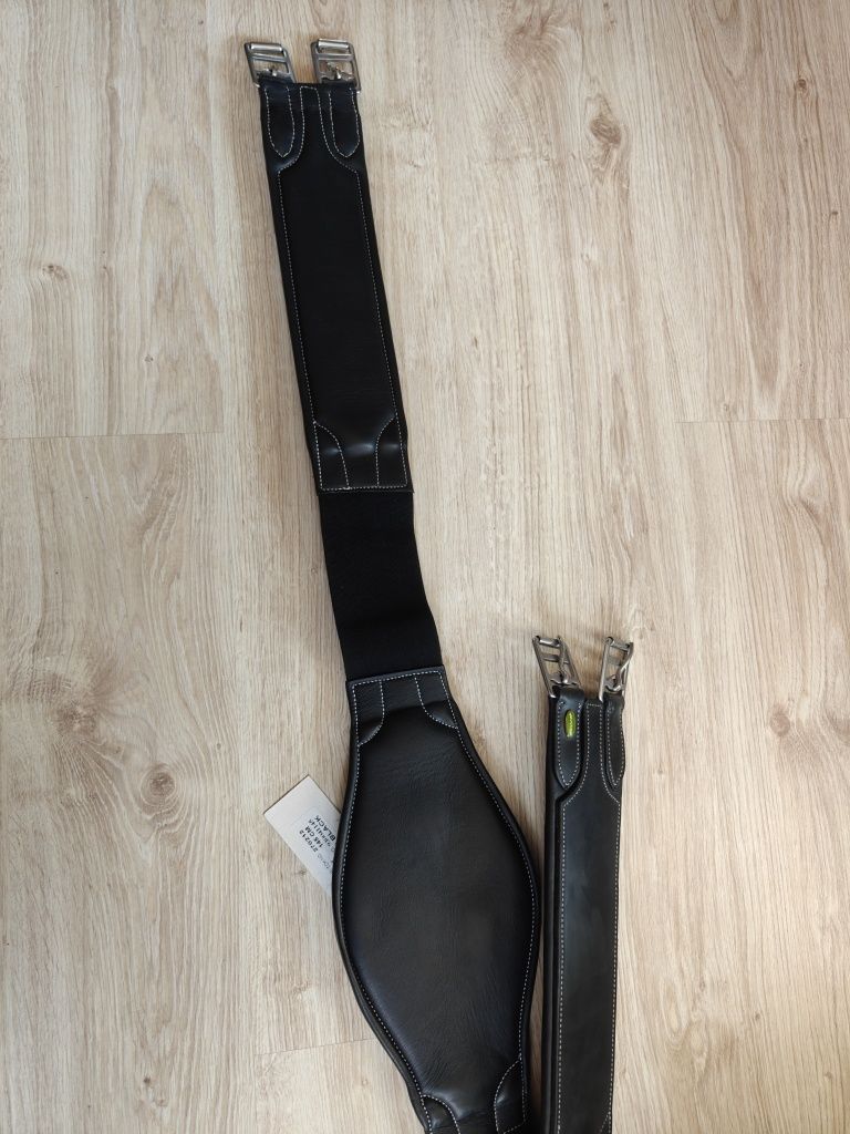 Popręg skórzany Protanner 145cm czarny