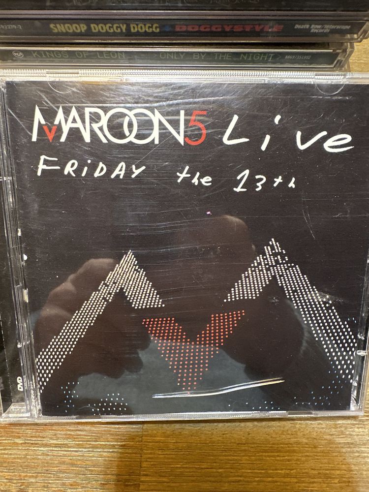 CD DVD maroon 5 LIVE friday the 13th