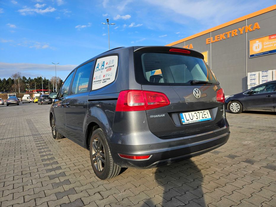 Volkswagen Sharan II 2012 serwisowany zadbany diesel 2,0   5 osób