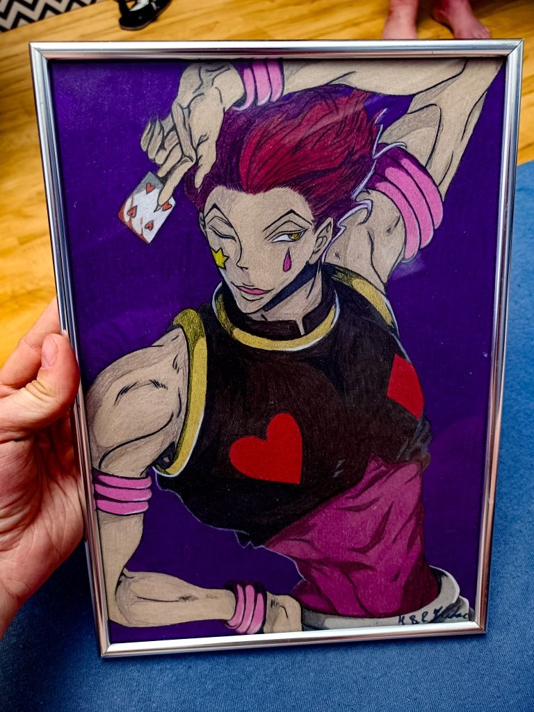 Rysunek Hisoka Hunter x Hunter anime