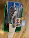 Klocki lego mieszanka - samolot 7893 i domki 5482