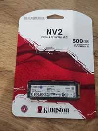ssd диск Kingston NV2 500GB M.2 2280 NVMe PCIe 4.0 x4 (SNV2S/500G)