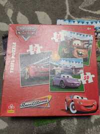 Puzzle Cars - Auta 3w1