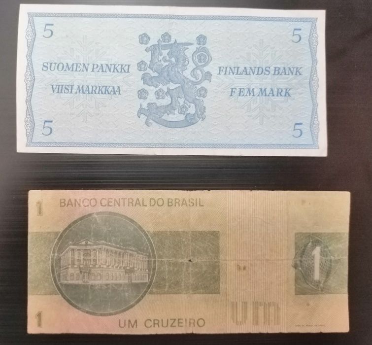 notas Rodhesia notas Perú notas Finlandianotas Brasil