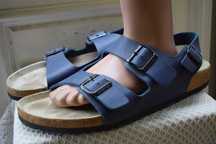 шлепанцы шлепки сланцы тапки вьетнамки Birkenstock р. 48 31.5 см