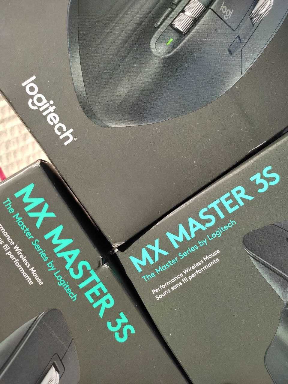 Logitech MX Master 3S Черная 100% Black не Графит Новая USA 910-006556