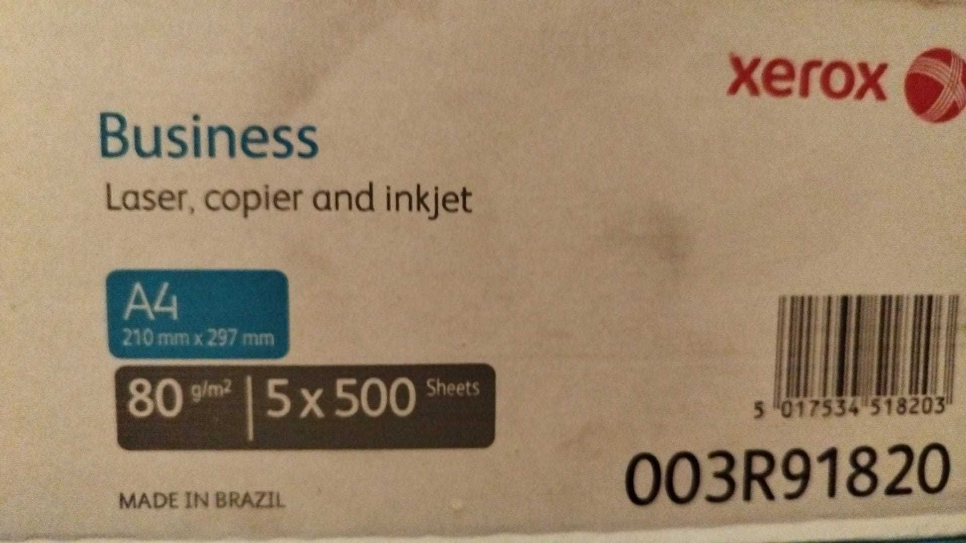 Xerox Papel A4 caixa fechada