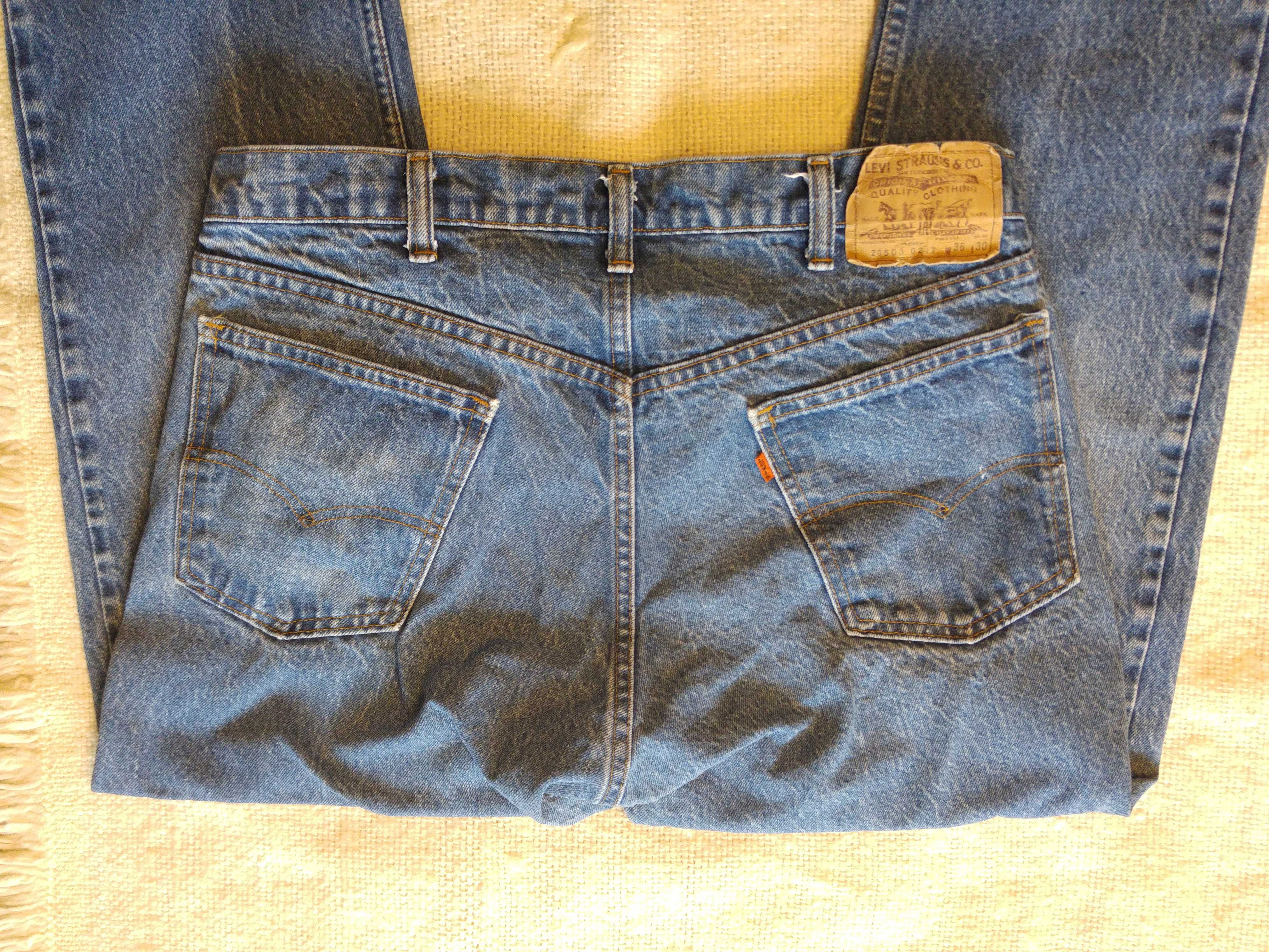 Spodnie męskie jeans Levi Strauss