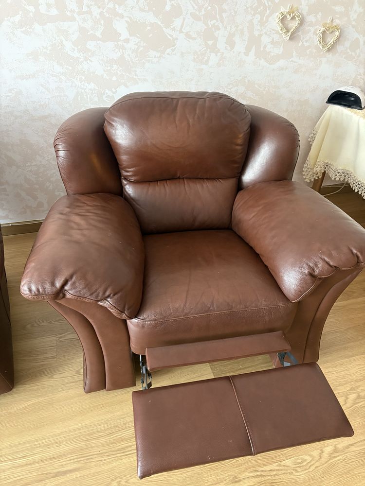 Fotele ze skóry naturalnej
