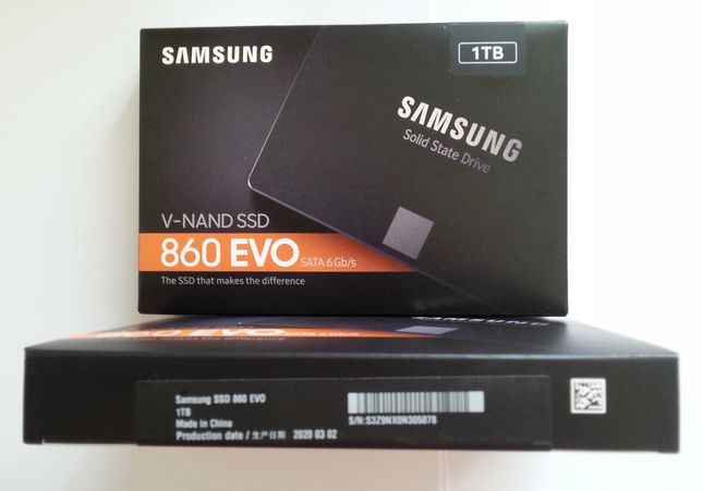 Samsung, nowy,zapakowany. 860 evo-1 tb. Polecam. Dysk ssd.
