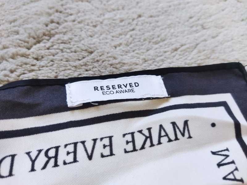Apaszka chusta damska Reserved super stan. Eco aware