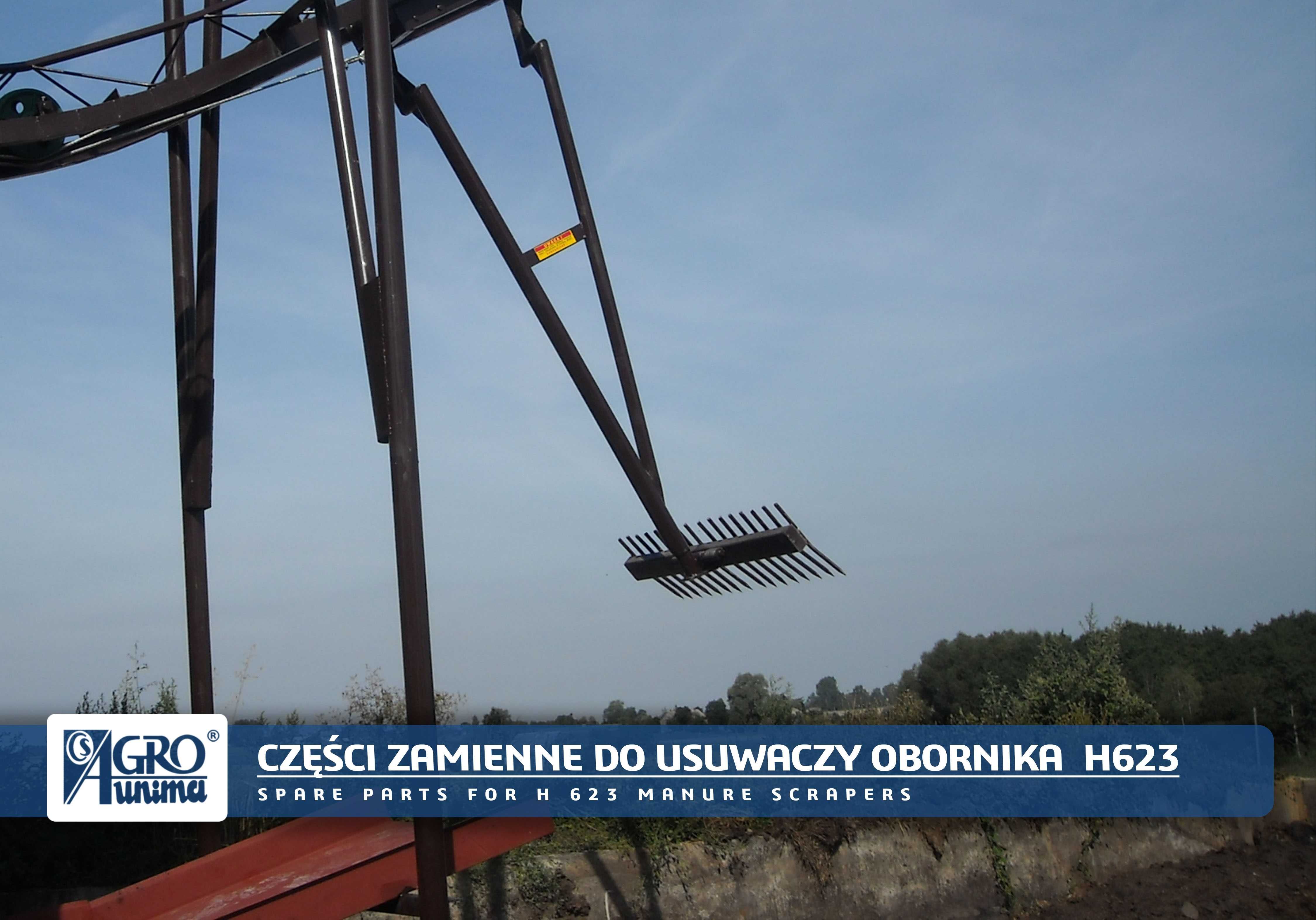WIDŁY NA WYMIAR do zgarniacza usuwacza obornika typ H623 NOWE!