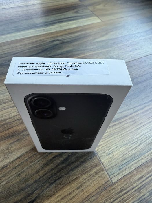 Iphone 16  128 GB oryginalnie zapakowany
