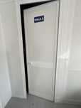 3 portas em aluminio branco