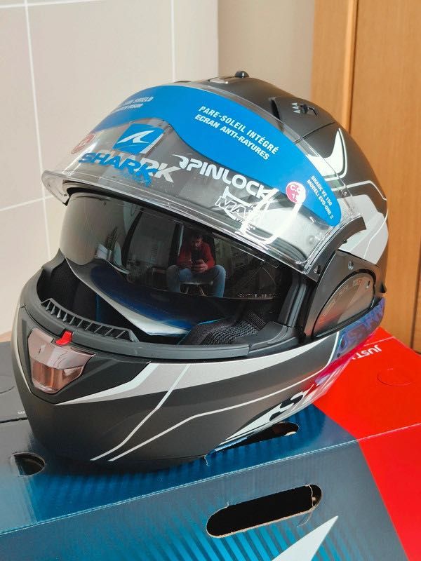 Capacete de Moto Modular Shark Evo-One 2 "Novo"