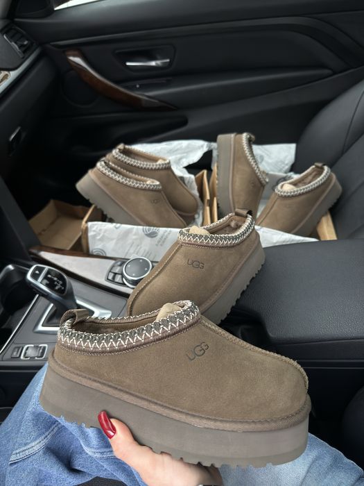 Жіночі зимові уги UGG Tazz Tasman platform driftwood