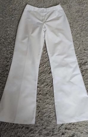 Spodnie robocze białe