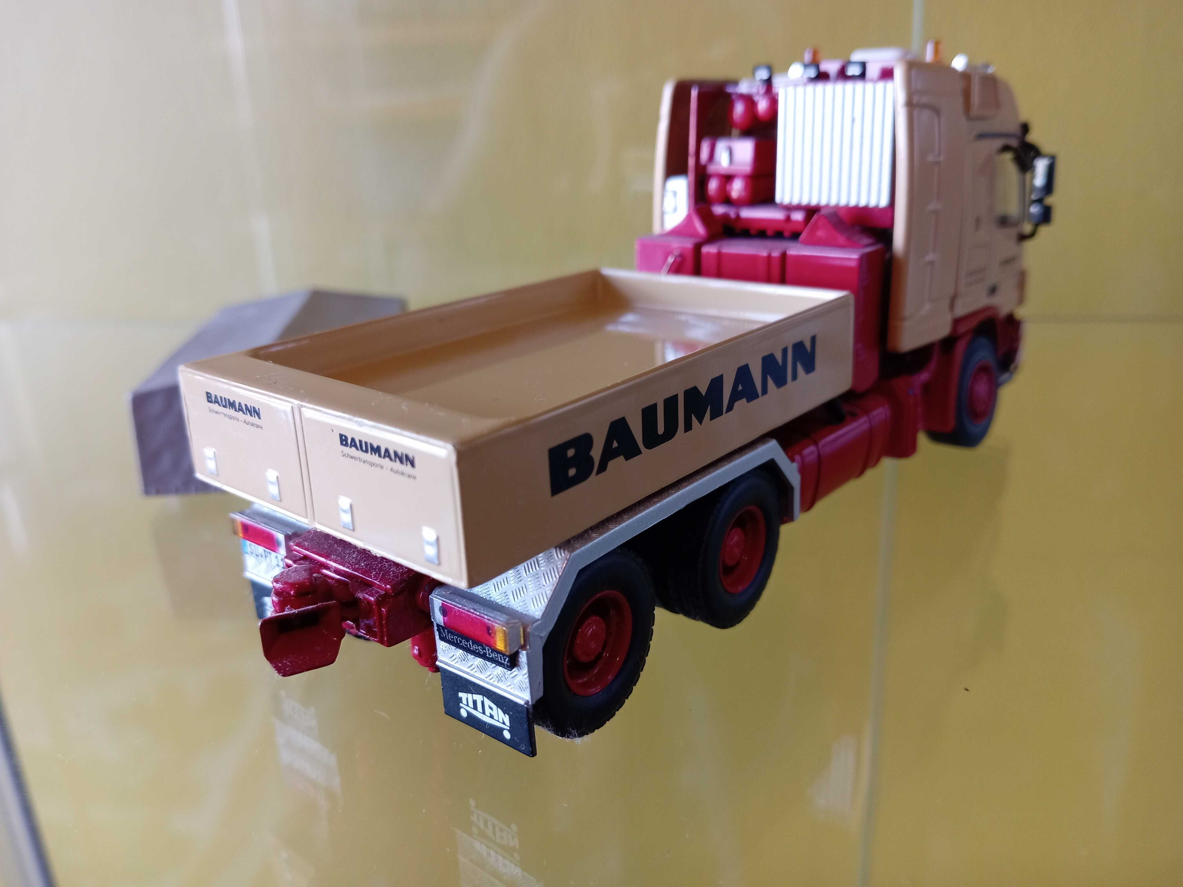 Model WSI 1:50 Baumann MB Actros TITAN 3360 V8 AS 6x6 MP2 L