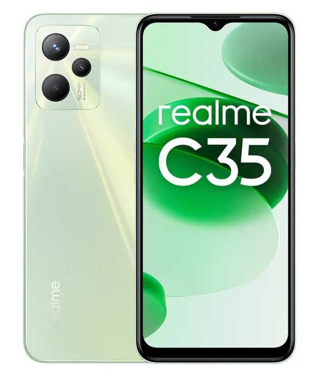 Telefon Realme C 35 4/65 GB Zielony