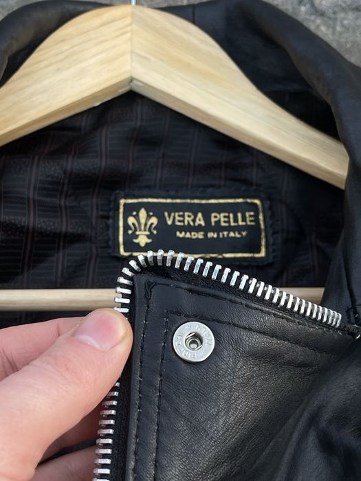 100% Шкіра чоловіча куртка косуха шкіряна чорна schott