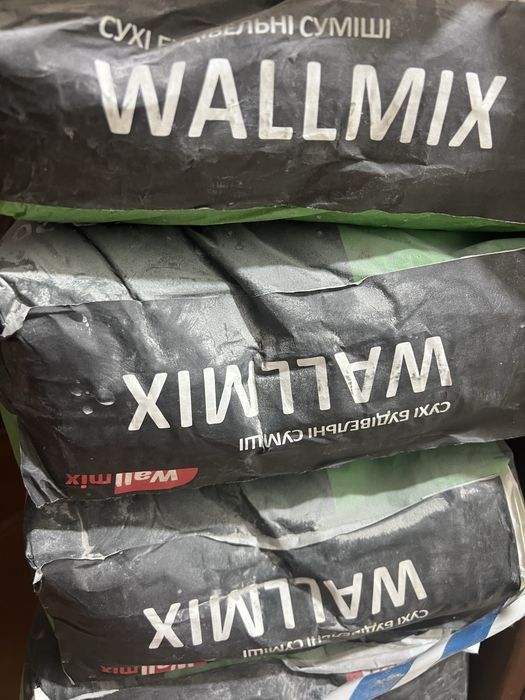 Стяжка для підлог армована Wallmikx 25 kг