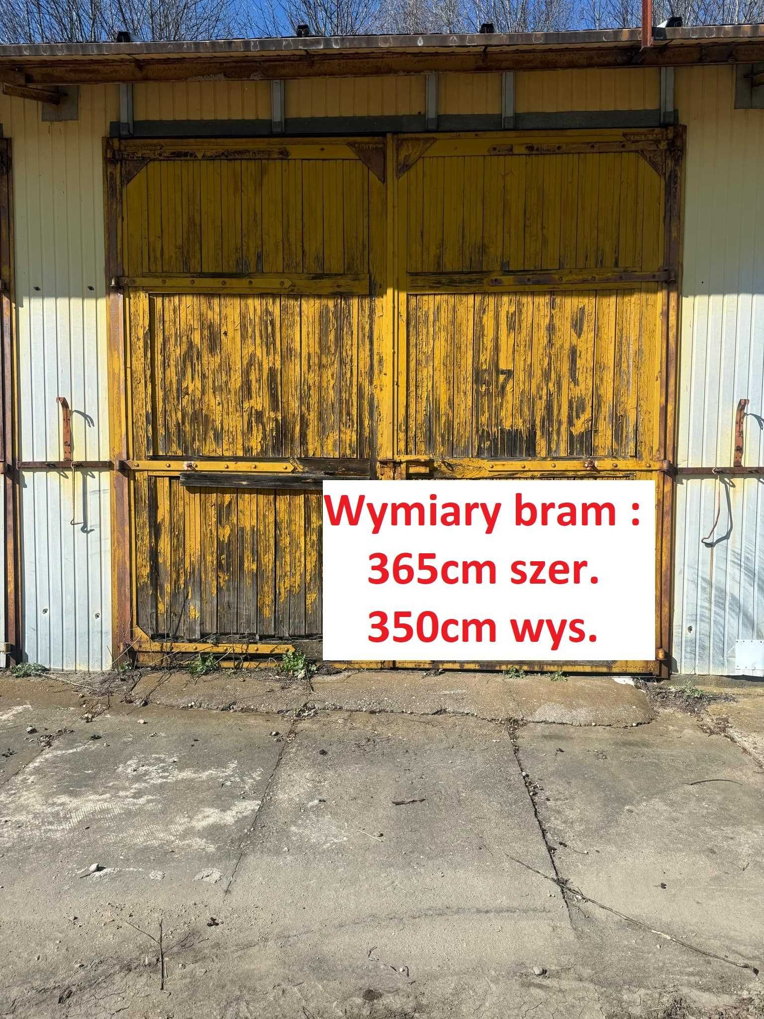 650m2 Hala magazynowa, działka 2118m2 magazyn garaże